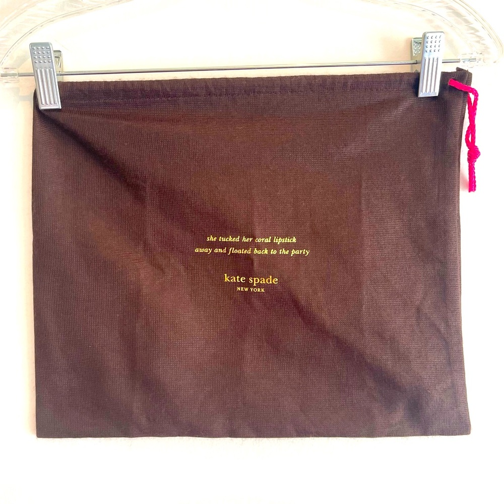 kate spade drawstring purse protector bag